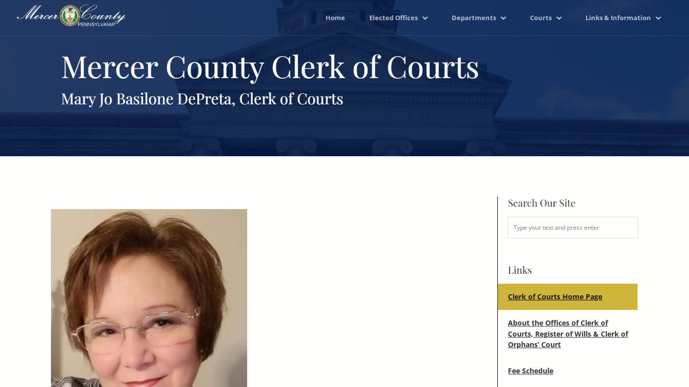 Mercer County Clerk of Courts