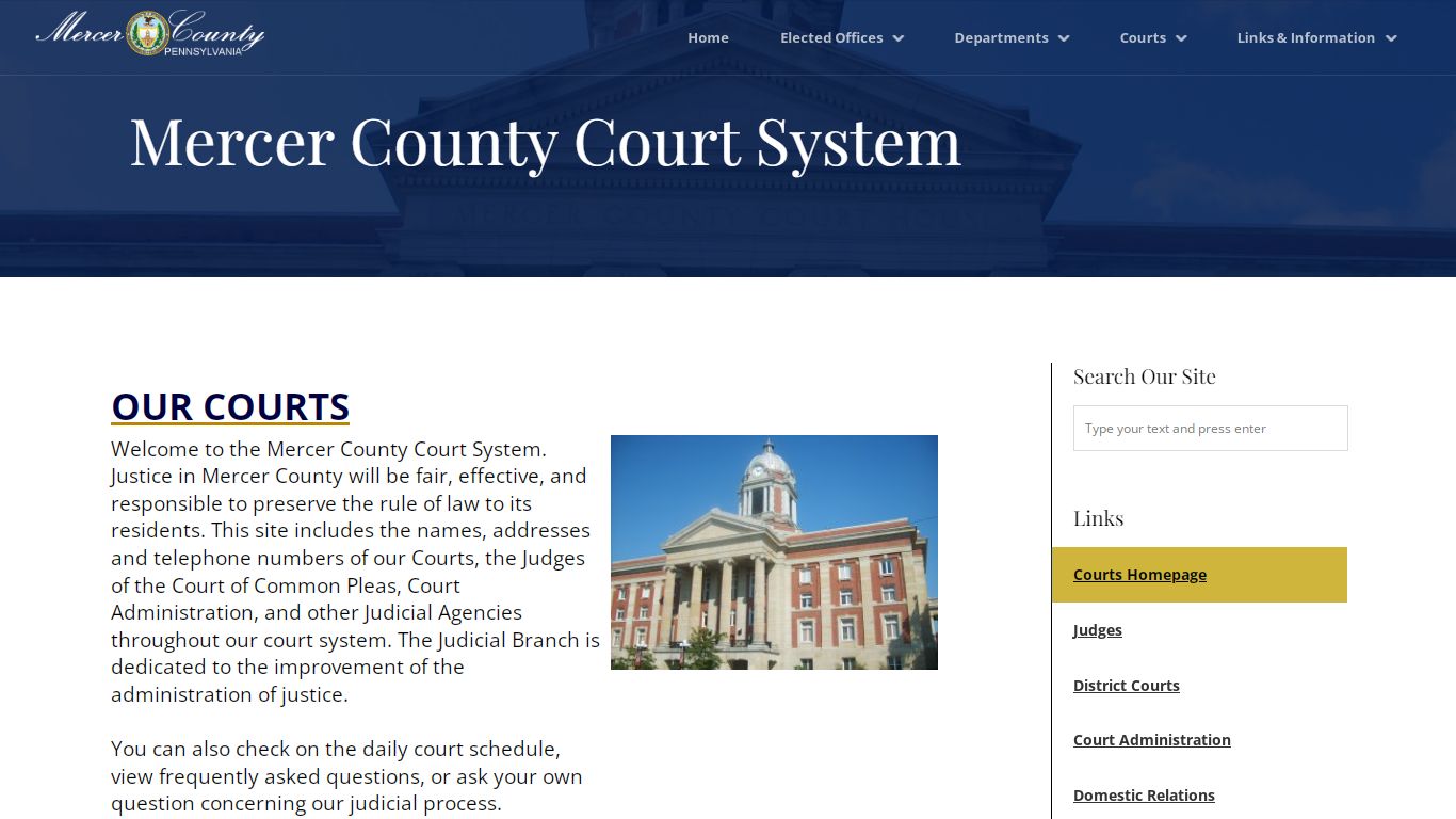 Mercer County Court System