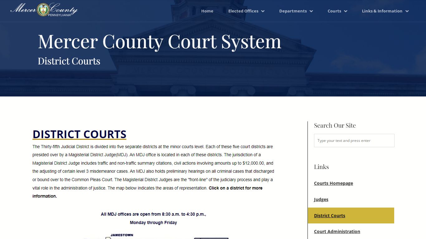 District Courts - Mercer County Government Homepage